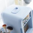 mini réfrigérateur cosmétique, petit frigo de chambre, réfrigérateur électrique portable 12v 220v, fonction chaud froid, réfrigé-3