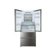 HAIER HB18FGSAAA - Réfrigérateur congélateur - Multi-portes - 508L (351+157) - Total No Frost - E - L83 x H190 cm - Inox-3