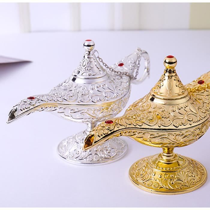 Assiette Décorative Métal Doré Avec écriture Arabe - Motifs Sérénité, Connaissance