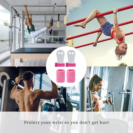Lot Maniques Et Bracelets Gym OUDQFCJ – Pour Filles, Protéger Paumes Et Poignets – Multifonction Sport