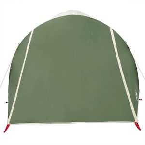 Tente Familiale Skandika Nordland 6 - Tunnel 580x440 Cm - 6 Personnes - Gris - Neuf