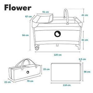 Lit parapluie 80cm Cdiscount