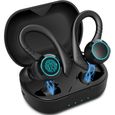 Écouteur Bluetooth Aoslen Écouteurs sans Fil Sport in Ear 5.0 Oreillette Bluetooth 36H d’Autonomie avec Micro Intégré Deep Bass Casq-0