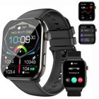 Blackview Montre Connectée Homme Femme,1.96" AMOLED,2 Bracelets,100+ Modes Sportifs,Moniteur de Santé Pour Android Samsung iPhone