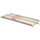 ACAZA Flex Comfort Lattenbodem, Bedbodem van 90x200cm voor Eenpersoons Bed, Beukenhouten Latten