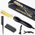 RITONDA Peigne Chauffant Peigne Électrique Lisseur Lisseur à Cheveux Beauté Cheveux Bouclé Peigne à Friser Lisser Tmpérature Réglable