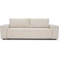Canapé droit convertible 3 places JOSH - velours c
