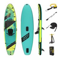 Planche gonflable WindSUP Hydro-Force Freesoul Tech 11'2" - Vert-jaune - Stand up paddle - Mixte