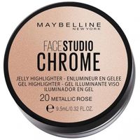 Maybelline New York - Gel Illuminateur Face Studio ChromeMaybelline New York 20 Rose Métallique