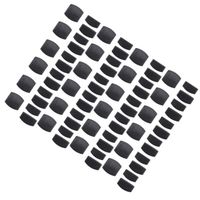 Lot De 20 Supports De Lattes De Lit En Plastique - Capuchons Centraux Et Extrémité Pour Lattes 60-62 Mm