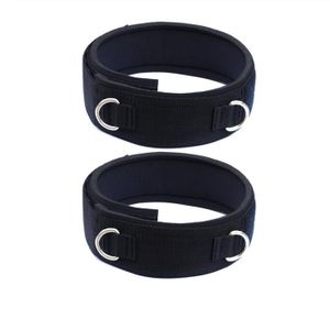 Paire De Sangles Rembourrées Néoprène - Pour Cuisse Ou Cheville | Accessoire Fitness Gym Training
