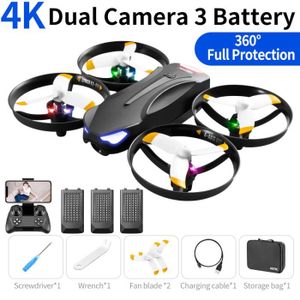 DRONE 4K-double caméra-3B - Drone professionnel V16 avec