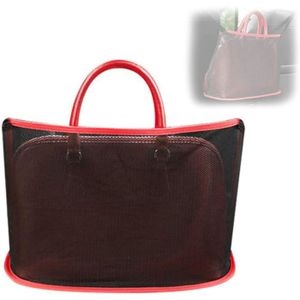 sac de grande capacit/é dorganisateur de dossier de si/ège en cuir Classique Support de sac /à main de poche de filet de voiture sac de rangement suspendu dorganisateur entre les si/èges de voiture