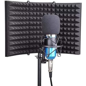 Protection en mousse pour microphone 7cm Noir Tonver 