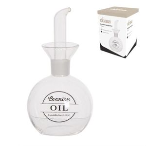 Huilier En Verre Borosilicate Quid 7084052 - Bouchon Verseur Anti-goutte, Lavable Au Lave-vaisselle