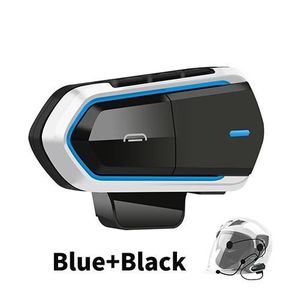 INTERCOM MOTO Couleur bleue  VR Robot Casque Bluetooth Casque Ét