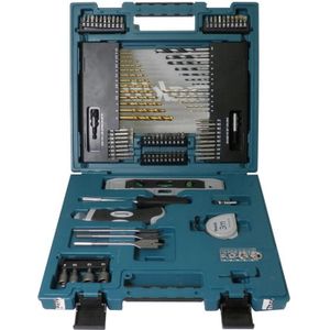 Makita Accessoires E-06616 ' Jeu d''outils à main 120 pièces dans