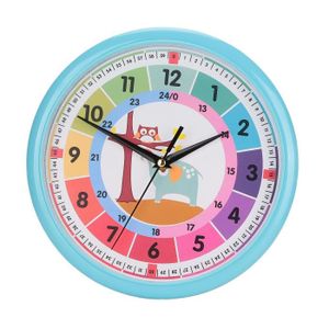 Pendule Et Horloge De Chambre D Enfant - Limics24 - Murale Enfant  Apprentissage Couleur Arc-En-Ciel 3D - Cdiscount Jeux - Jouets