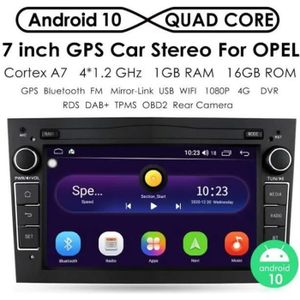 AUTORADIO Autoradio Android 10, 1 go/16 go, GPS, lecteur pou