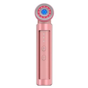 HYDRATANT VISAGE Home Instrument de beauté RF pour le visage Instrument de beauté Raffermissant EMS à lumière colorée - Rose
