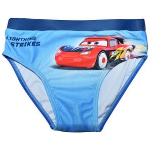 Slip de Bain bébé garçon Disney Cars Marine et Rouge de 6 à 24mois 