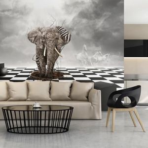 Papier Peint Intissé POLYNÉSIE 150 Cm X 250 Cm | Tapisserie Murale XXL Poster Décoration - Salon Appartement - Photo D'art Tableaux Muraux | QUALITÉ SUPÉRIEURE - MADE IN EU - Y Compris Adhésif