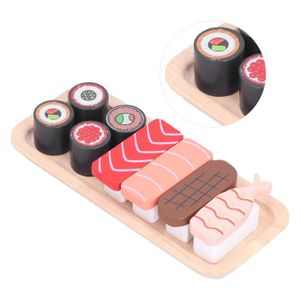 DINETTE - CUISINE Jeu de simulation de sushi en bois pour enfants - 