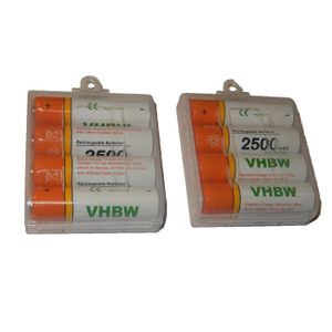 ÉCOUTE BÉBÉ vhbw 8x Batteries compatible avec Philips Avent SC