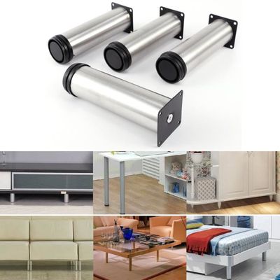 4 Pieds Réglables M8x15x30mm Pour Meuble, Canapé, Table - Hauteur Ajustable 9-14mm - Marque Uxcell