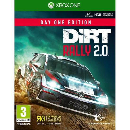 Dirt Rally 2.0 Day One Édition Jeu Xbox One