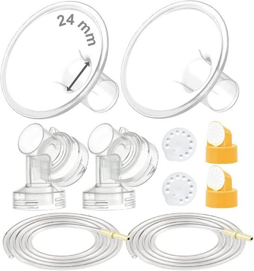 Lot De 4 Valves à Bec De Canard Pour Tire-lait Spectra Et Medela - Compatible S1, S2, 9 Plus, Synergy Gold