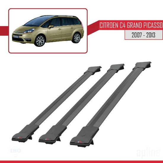 Barres de toit CITROEN C4 PICASSO 2006 2013 DESIGN1 TRANSVERSALES Barres de toit CITROEN C4 PICASSO 2006 2013 DESIGN1 TRANSVERSALES