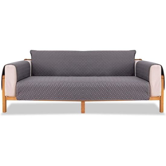 ShowyLive Housse Coussin Canapé Extensible Housse de Siège de Canapé pour 1 Place Canapé et