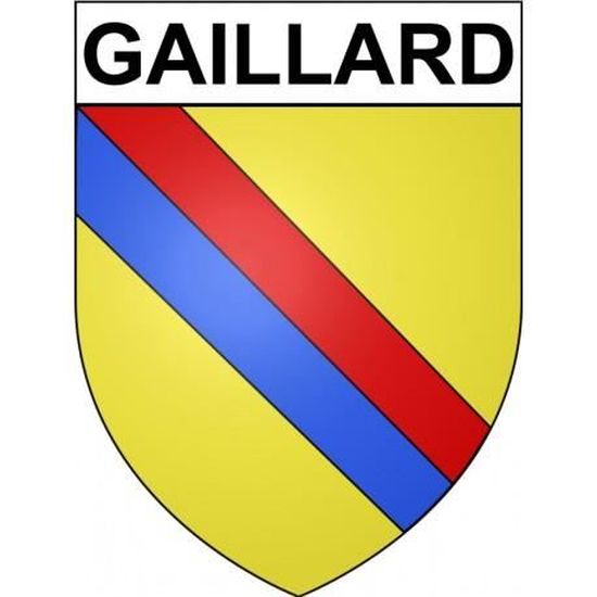 Autocollant Blason Saint-Jorioz 74 - Sticker Extérieur Résistant, Fabrication Française, Garantie 7 Ans