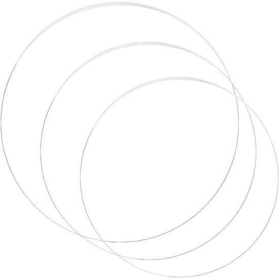 Acrylique Cercle Disques, 3 Pièces Disque Acrylique Patisserie, Plaque Acrylique  Ronde, Acrylique Rond Transparent, Pour Pein[u557] - Cdiscount Maison