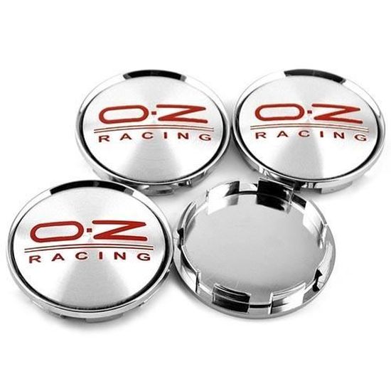 4 Cache-Moyeux Pour Jantes OZ Racing M595 62MM - Enjoliveur Roue Centrale - Accessoire Voiture