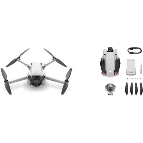 Drone DJI Mini 3 Pro - 18 km de vol - 4K HDR Video - 249 g