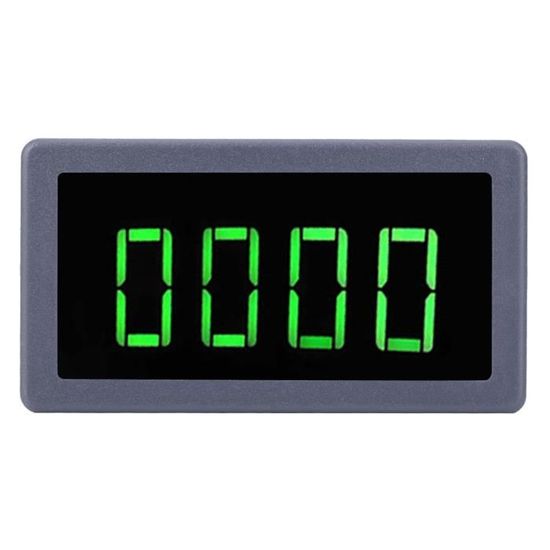 Tachymètre Numérique 4 Digits LED Rouge 220V - Capteur à Effet Hall, Pour Mesure De Vitesse Moteur