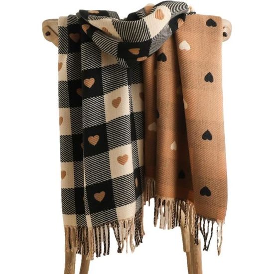 ODHHGDF Foulard mignon coq mode femme long châle hiver
