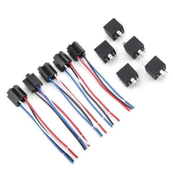 Relais DC 12V/500A, Porte-fusible 100A, Double Isolateur de Charge de Batterie pour Voiture