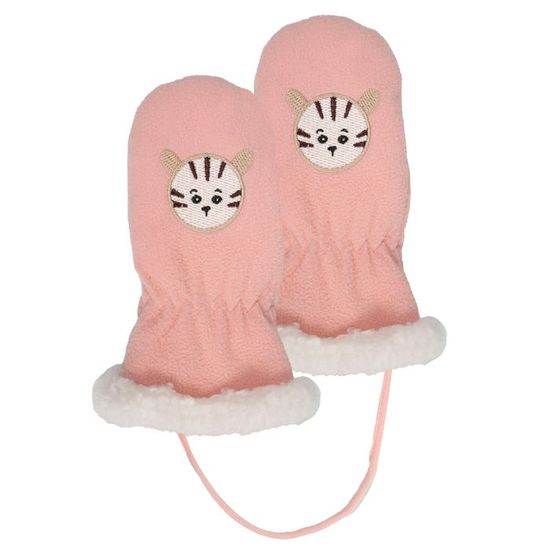 Ensemble Bonnet Et Gants Mickey Bleu Marine Garçon | La Halle