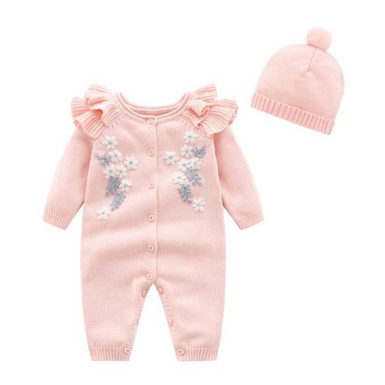 Costume De Noël Bébé Fille 4 Pièces - Robe Tutu, Bandeau, Jambières, Chaussures (0-24 Mois)
