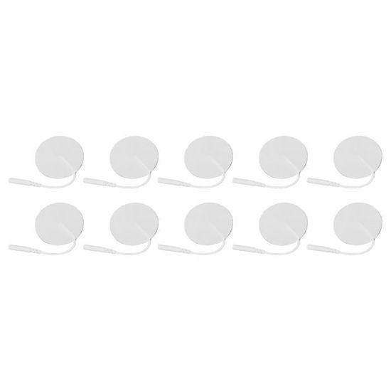 10 Patchs électrodes TENS Rectangulaires De Remplacement - Lot Neuf Générique