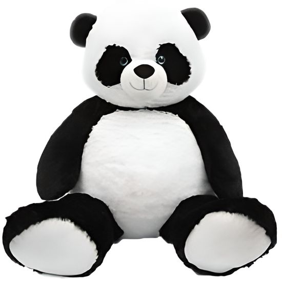 Panda géant XXL cuddly 150 cm en peluche grand animal en peluche panda  veloutée - pour l'amour - Cdiscount