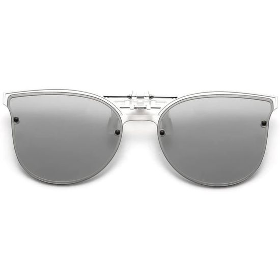 Clip Lunettes De Soleil Polarisées Long Keeper - Clip Solaire UV400 Pour Lunettes De Vue, Clipsable Facile Pour Femme Et Homme