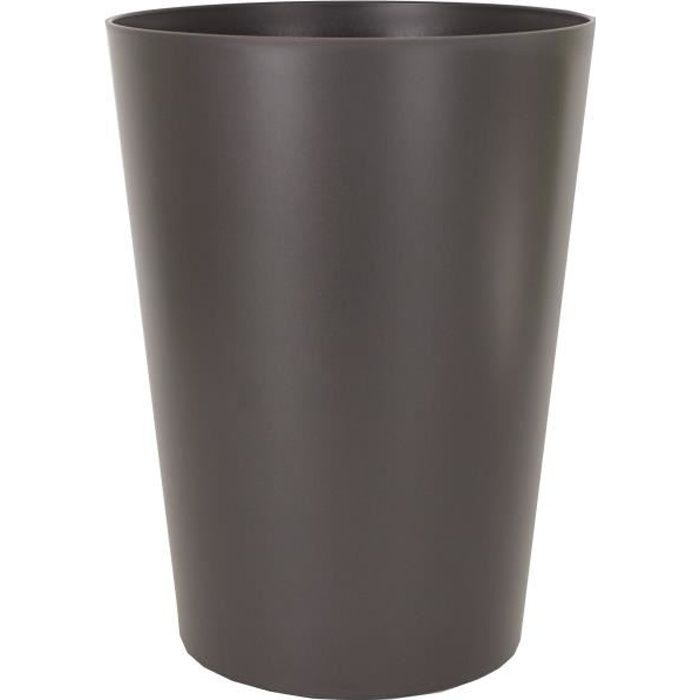 Artevasi High Pot Porto Mate - 40 X H 50 Cm - 46 L - Gris Topo con