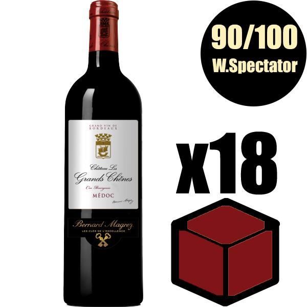 X18 Château Les Grands Chênes 2011 75 cl AOC Médoc Rouge Cru Bourgeois Vin Rouge