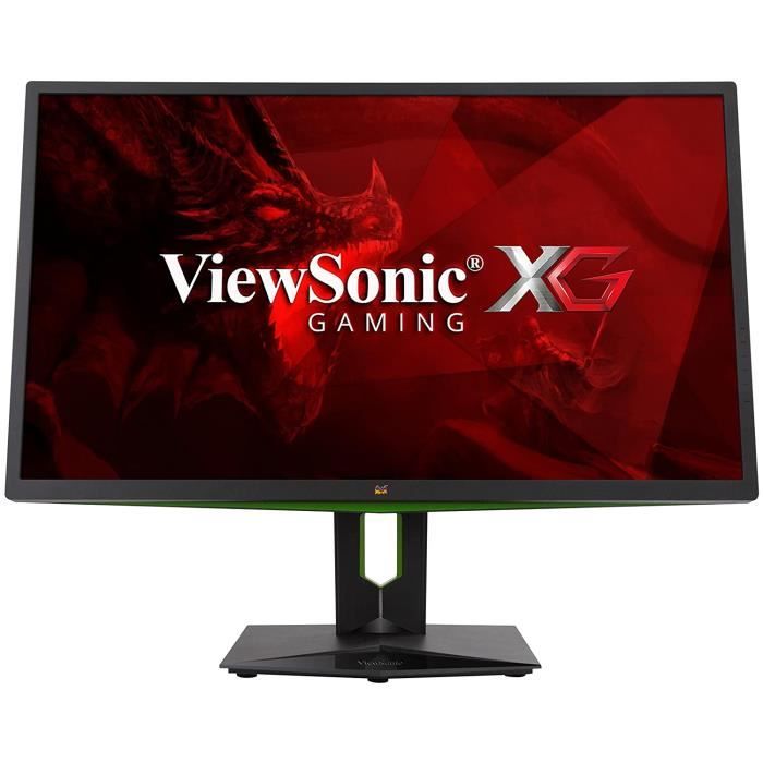 Écrans PC ViewSonic XG2703-GS Moniteur Gaming IPS 27'' QHD 2560x1440 Pixels, 4ms, 165Hz, G-Sync, HDMI, DP, USB, Haut-par 440