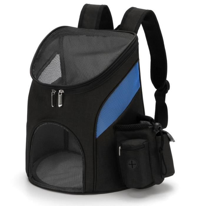Sac de transport,Sac de transport pour chiens Sac de transport pour animaux de compagnie en plein air, sac - Type Bleu-33x30x24CM