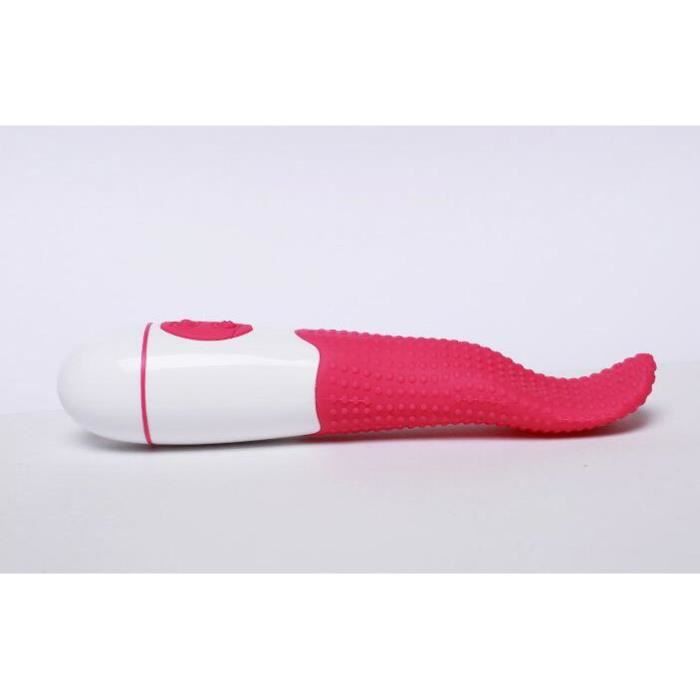 Simulation Clitoris longue langue Stimulation clitoridienne langue électrique jouets sexuels oraux vibrant Anal G Spot - Type Rouge